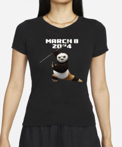 Vintage Kung Fu Panda 4 March 8 2024 Unisex T-Shirt