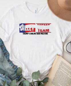 Warlorddilley Dilley Meme Team Patriotic Trump’s Online War Machine TShirt