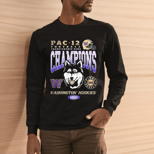 Washington Huskies 2023 Pac-12 Championship Game Champions Final Season 13-0 Shirts