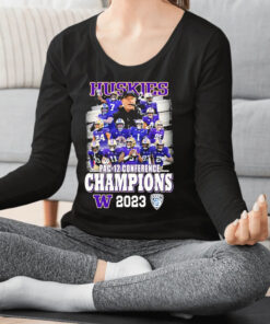 Washington Huskies Team PAC-12 Conference Football Champions 2023 Shirts