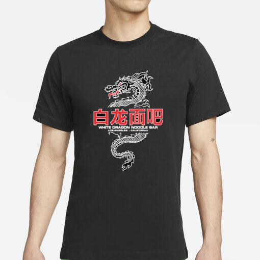 White Dragon Noodle Bar Los Angeles California T-Shirt