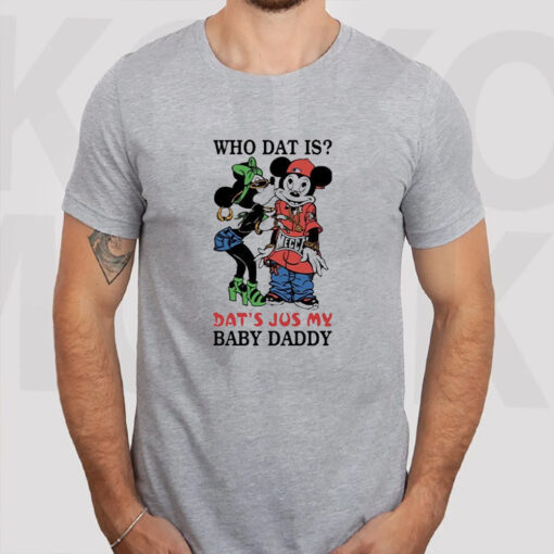 Who Dat Is Dat’s Jus My Baby Daddy Rihanna Rocks Cheeky ‘Baby Daddy’ T-Shirt2