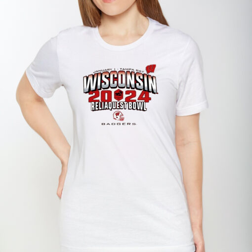 Wisconsin Badgers 2023 Reliaquest Bowl Badgers TShirt