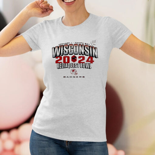 Wisconsin Badgers football reliaquest bowl 2024 Shirt