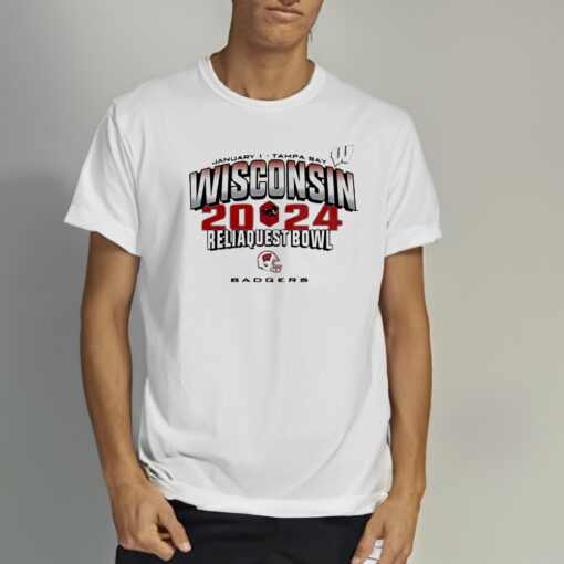 Wisconsin Badgers football reliaquest bowl 2024 Shirts