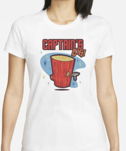 Wood captain’s log cartoon T-Shirt