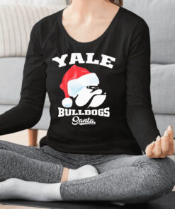 Yale Bulldogs Football Santa Hat Christmas Shirts