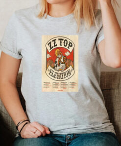 ZZ Top The Elevation Tour 2024 poster shirts