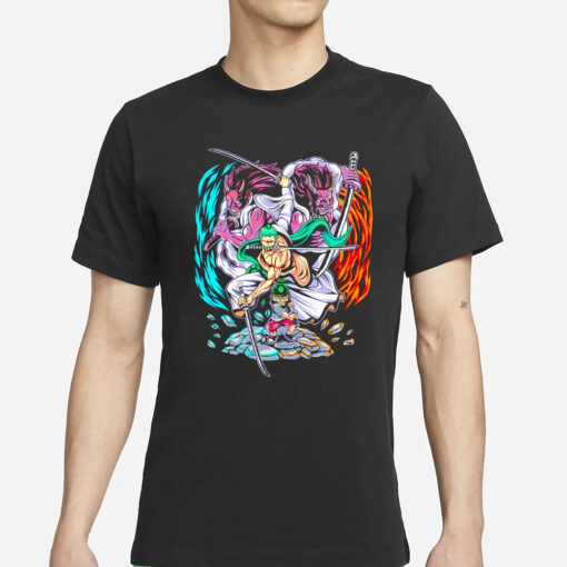 Zoro’s ultimate technique Ashura One Piece anime T-Shirt