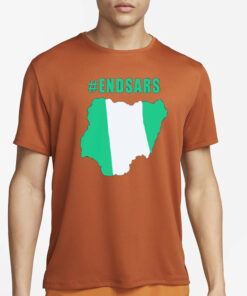 #endsars shirt #endbadgoveranceinnigeria protesting against police brutality in nigeria T-Shirt1