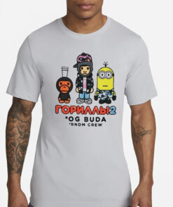 ГОРИЛЛЫ 2 RNDM OG Buda Rndm Crew T-Shirt