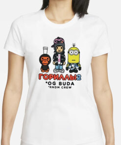 ГОРИЛЛЫ 2 RNDM OG Buda Rndm Crew T-Shirts