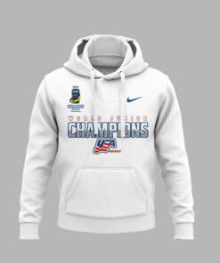 2024 World Junior Champions USA Hockey US National Junior Team Hoodie