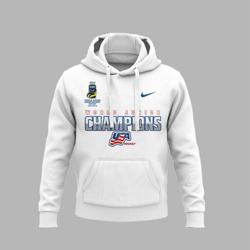 2024 World Junior Champions USA Hockey US National Junior Team Hoodie