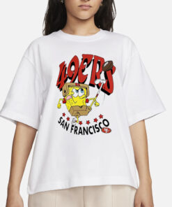 49ers Super Bowl LVIII X Spongebob Squarepants T-Shirts