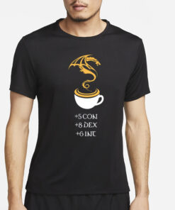 5 Con 8 Dex 6 Inc Coffee T-Shirt4