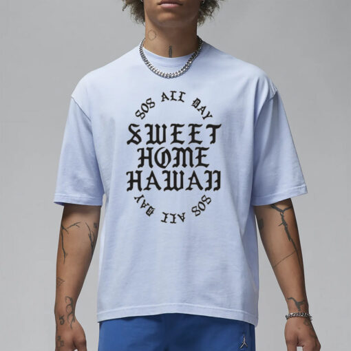 808ALLDAY SHH PABLO HAWAII WHITE T-SHIRT1