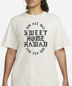 808ALLDAY SHH PABLO HAWAII WHITE T-SHIRT3