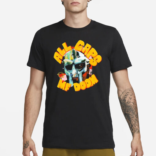 All Caps Mf Doom T-Shirt3