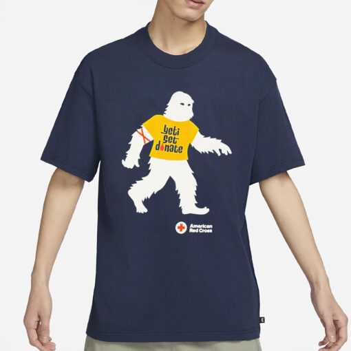 American Red Cross Yeti Set Donate T-Shirts1