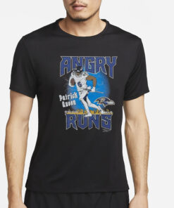 Angry Runs Ravens Patrick Queen T-Shirt2