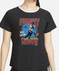 Angry Runs Texans Nico Collins T-Shirt4