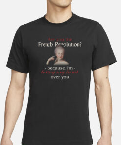 Are You The French Revolution Because I'm Losing My Head Over You T Shirts