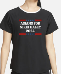 Asians For Nikki Haley 2024 T-Shirt2