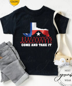 Attorney General Ken Paxton Come And Take It Razor Wire Texas T-Shirt4