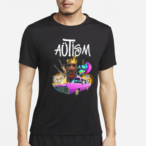 Autism Fortnite T-Shirts4