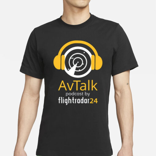 Avtalk Podcast By Flightradar24 T-Shirt