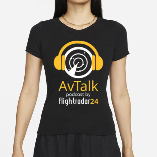 Avtalk Podcast By Flightradar24 T-Shirts