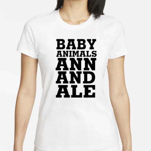 Baby Animals Ann And Ale T-Shirt