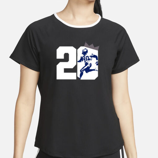 Barry Sanders 20 T-Shirt4