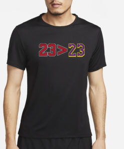 Barstool Chicago 23 Greater Than T-Shirt2