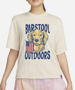 Barstool Outdoors Dog Usa T-Shirt2