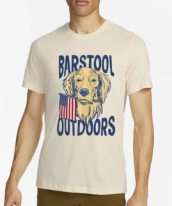 Barstool Outdoors Dog Usa T-Shirt4