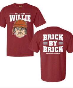 Barstool Roll Tide Willie Brick By Brick Shirt