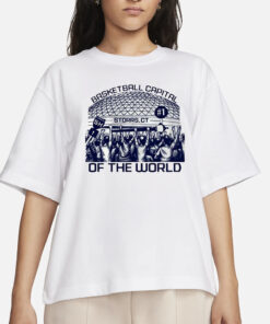 Basketball Capital Storrs Ct Of The World T-Shirts