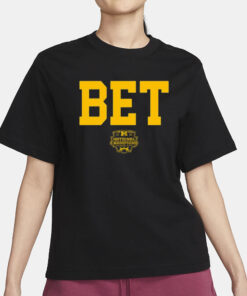 Bet National Champions 2023 Michigan Football T-Shirt3