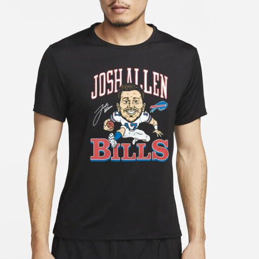 Bills Josh Allen Signature T-Shirt4