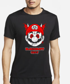 Blackcraft It's A Me Satan Mario T-Shirt2