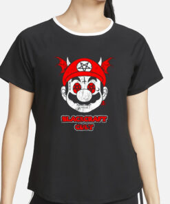 Blackcraft It's A Me Satan Mario T-Shirt4