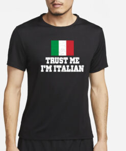 Blizzb3ar Trust Me I'm Italian T-Shirt44