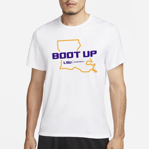 Boot Up Lsu Basketball T-Shirt