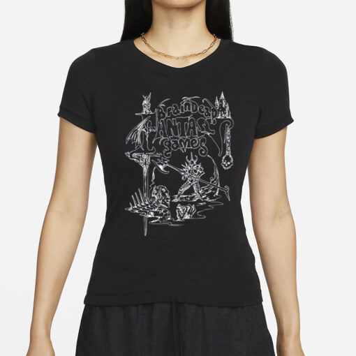 Braindead Fantasy Games Dungeon Crawler T-Shirt