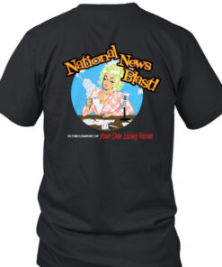 Broski Shop National News Blast T-Shirt5