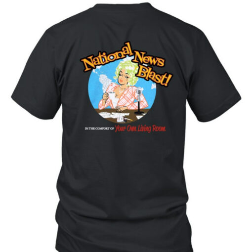 Broski Shop National News Blast T-Shirt5