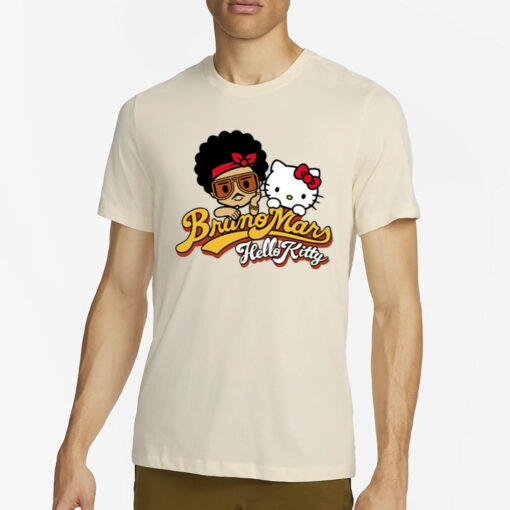 Bruno Mars X Hello Kitty T-Shirt2