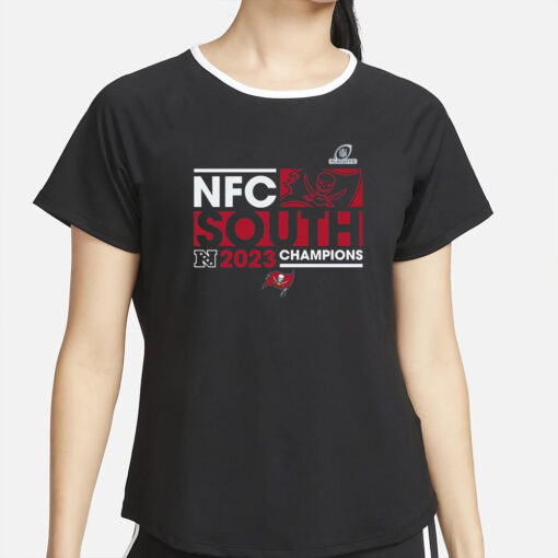 Buccaneers 2023 NFC South Division Champions T-Shirt2